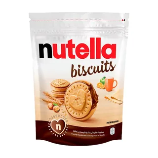 Nutella Biscuits Crunchy Chocolate Hazelnut Spread Filled Biscuit, Pack of 22 Biscuits, 304g
