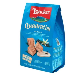 Loacker Quadratini Vanilla Wafer