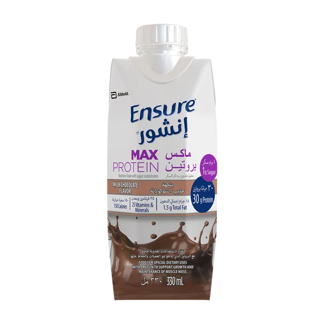 Ensure Milk Chocolate Flavor Max Protein Drink, 330ml