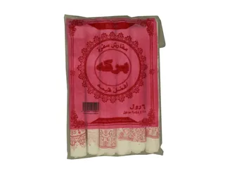 بركة رول فرش طاولة بدون لب 6 Rolls