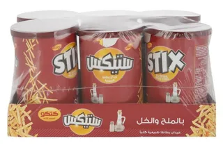 كيتكو ستيكس أعواد بطاطس - ملح وخل 6x45g
