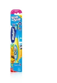 Wsidom Step By Step Tooth Brush Soft (3-5 Years)