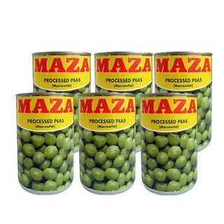 Maza Processed Peas 285 G 5+1 Free