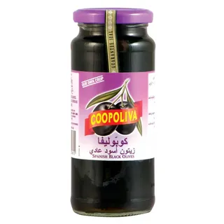 Coopoliva Whole Black Olives 700 g
