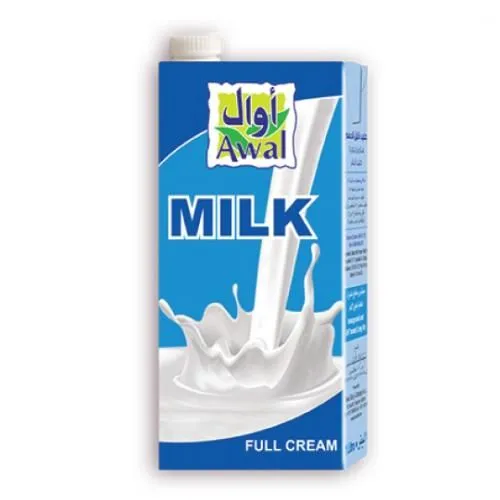 أول حليب UHT كامل الدسم 1 لتر