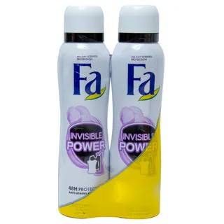 Fa Deo Invisible Power 150 ml x 2's Special Offer
