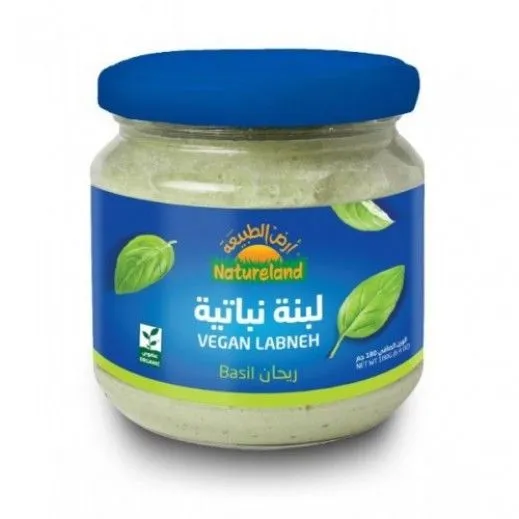 Natureland Basil Vegan Labneh, 180g