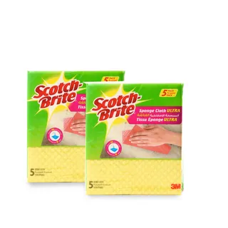 Scotch-Brite Sponge Cloth Ultra 2x5 Pcs
