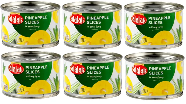 Al Alali Pineapple Slices, 6x234g