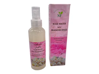 Natural Forever Rose Water with Frankincense, 160ml