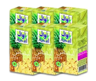 أول عصير أناناس 6x125 مل