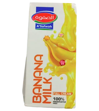 أسفوة - حليب موز 200ml (UHT)