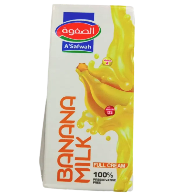 أسفوة - حليب موز 200ml (UHT)