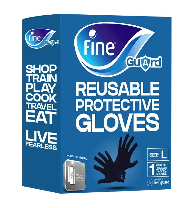 Fine Guard Gloves Size Medium