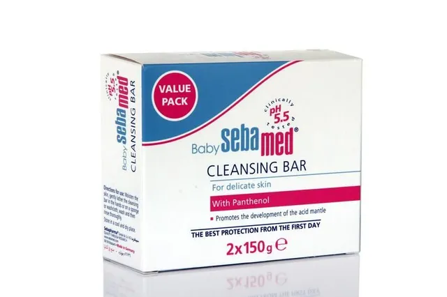 Seba Med Baby Cleansing Bar, 2X150G
