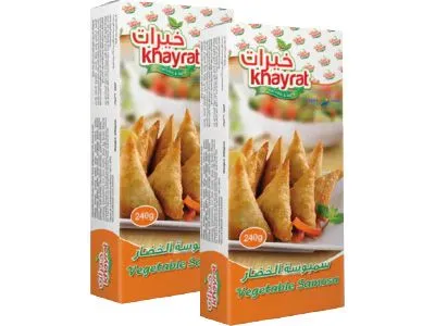 خيرات سمبوسة خضار 2 X 240G 20+2
