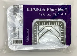 Dana Plastic Plate No. 4 50 Pcs