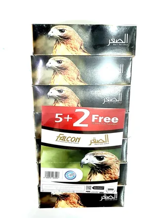 فالكون مناديل وجه 2 طبقة 7حزم 120 ورقة