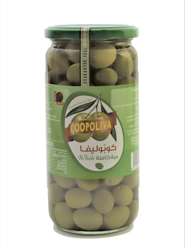 Coopoliva Green Whole Olives 425 G