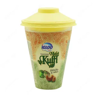 Igloo Malai Kulfi Pistachio & Cashew Ice Cream, 140ml