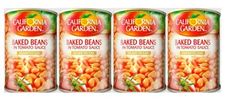 California Garden Baked Beans In Tomato Sauce 420 g 3 + 1 Free