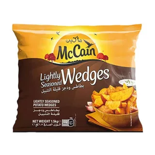 Mccain Lightly Seasoned Potato Wedges, 1.5kg