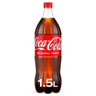 Coca-Cola Original Taste Carbonated Soft Drink Pet, 1.5L