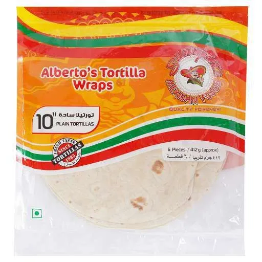 Senor Pepe's Plain Tortilla 10"