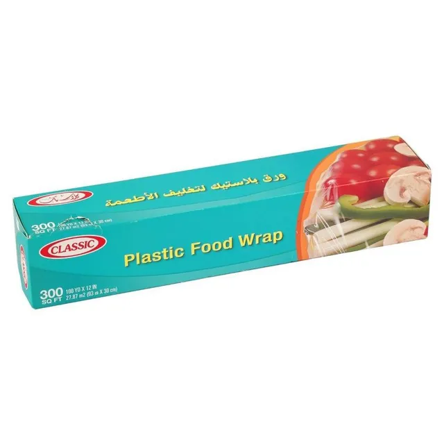 Classic Plastic Food Wrap #2, 300 Sq.ft