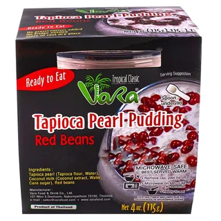 Vara Red Bean Tapioca Pearl Pudding, 115g