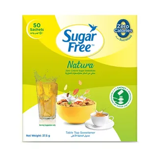 Sugar Free Natural Sugar Sachet 50s