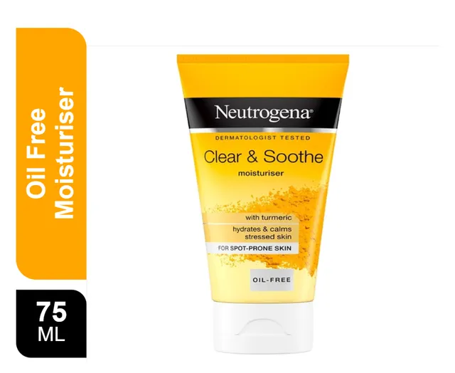 Neutrogena Soothing Clear Face Moisturizer with Turmeric