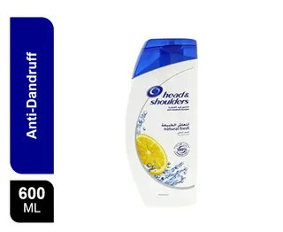 Head & Shoulders Citrus Fresh Shampoo, 600ml