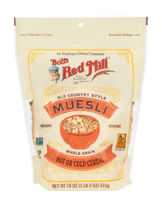 Bob's Red Mills Cereal Muesli Wholegrain 510 g