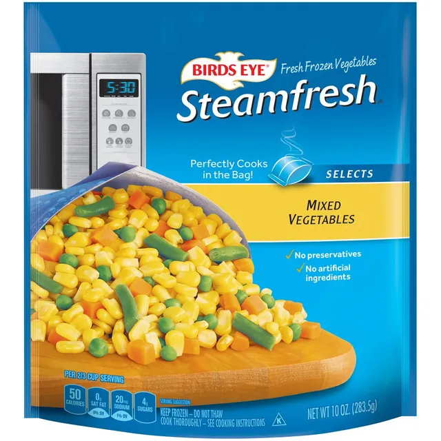 Birds Eye Steam Fresh Mixed Vegetables 10oz