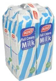 KDD Full Cream Milk Lactose Free, 4x1L