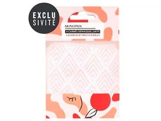 Monoprix 4 New Makeup Remover Squares
