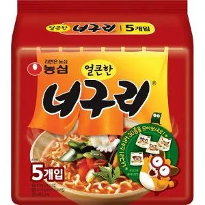 Nongshim Neoguri Ramyun Seafood & Spicy Noodles 5x120g