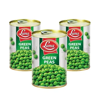 Luna Green Peas 3 x 380 g