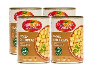 California Garden Chick Peas 4 * 400 g @ Special Offer
