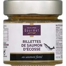 Monoprix Gourmet Scottish Salmon Rillet Fume 100 g