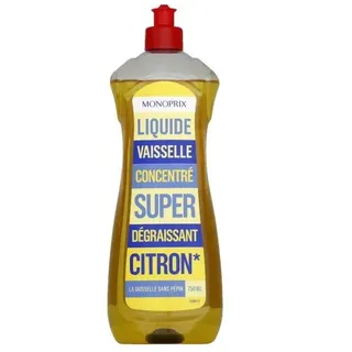 Monoprix Lemon Dishwashing Liquid 750 ml