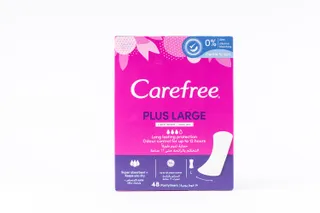 Carefree Plus Large Pantyliners 48 pcs