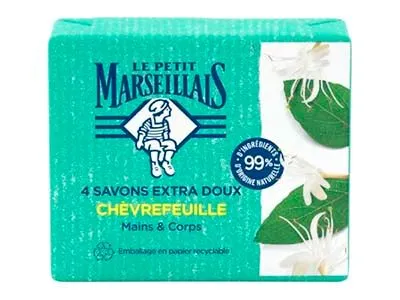 Le Petit Marseillais Bar Soap Honey 4 Pcs 100G