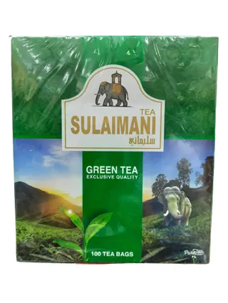 Sulaimani Green Tea 100 bags
