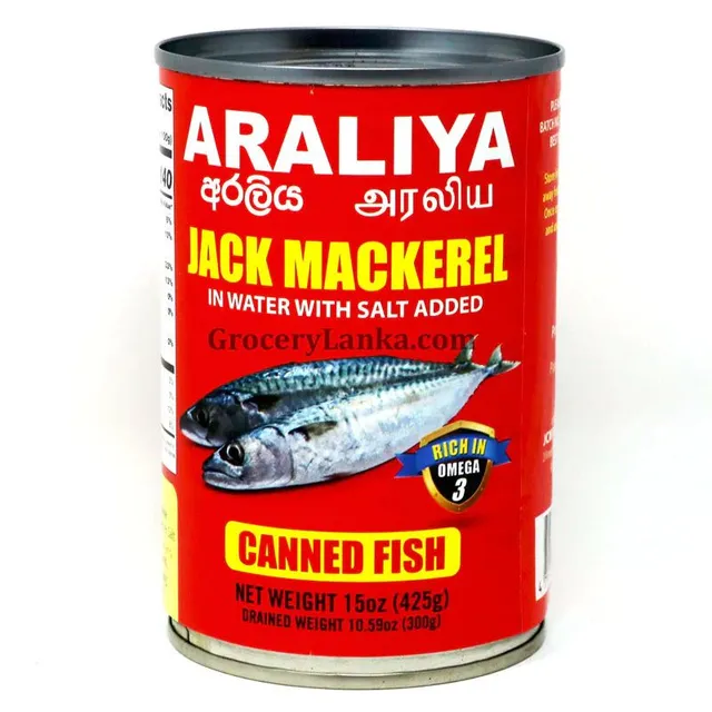 Araliya Jack Mackerel Tin 425G