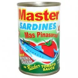 Master Sardines In Regular Tomato Sauce 155 g