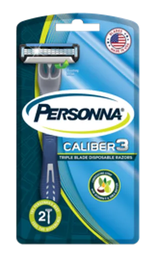 شفرات Personna Caliber 3 Max 3 قطعتين