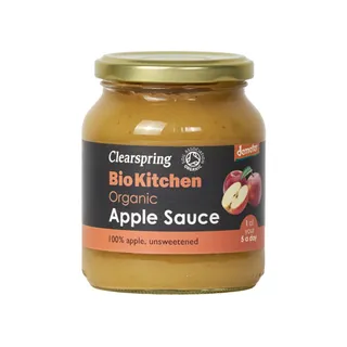 Clearspring Organic Apple Sauce Unsweetened, 360g