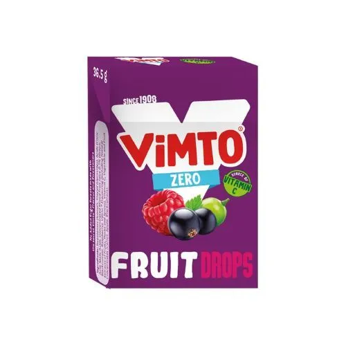 Vimto Fruits Drops Sugar Free 36.5Gm